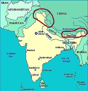 India, climate of Himalaya