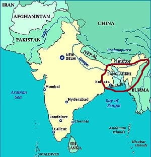 Climate of northeast India