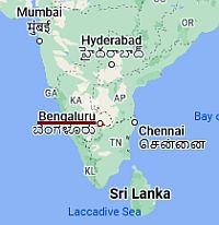 Bangalore, where is located