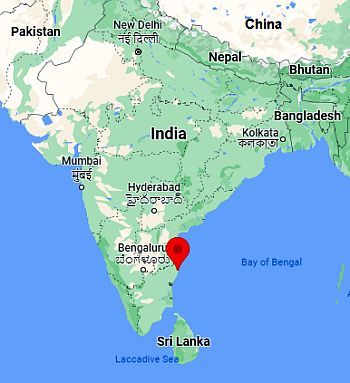 Chennai, where it is located