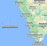 Lakshadweep, where they are located