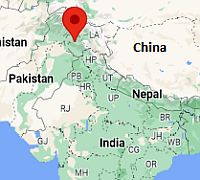Srinagar, where is located