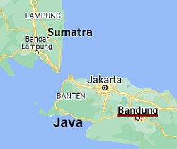 Bandung, where is located