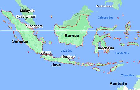 Jakarta, where it is located