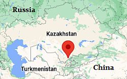 Shymkent, where it is located