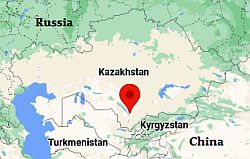 Turkestan, where it is located