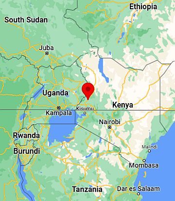 Kitale, where it is located