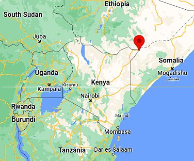 Mandera, where it is located