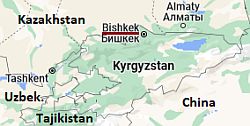 Bishkek, where is located
