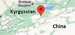 Naryn, where is located