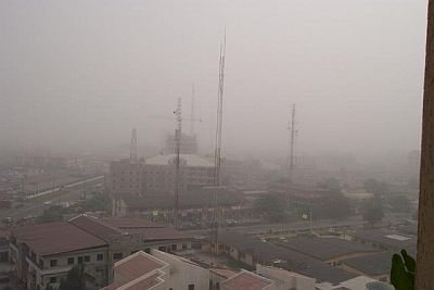 Harmattan in Lagos