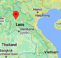 Luang Prabang, where is located