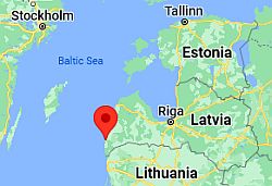 Liepaja, where is located