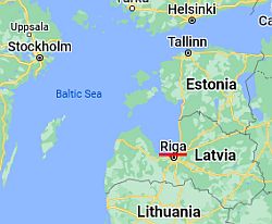 Riga, where is located