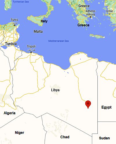 Kufra, where it is located