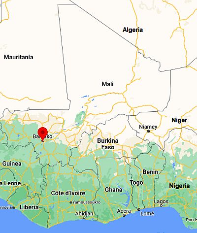 Bamako, where it is located