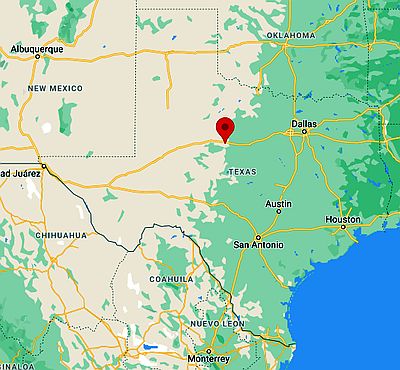 Abilene, where it's located