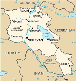 Map - Armenia