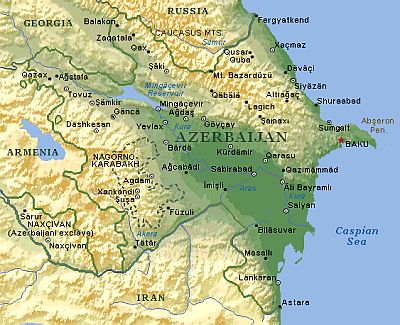 Map - Azerbaijan