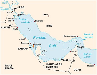 Map - Bahrain