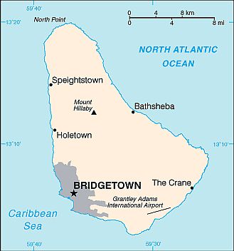 Barbados Weather Chart