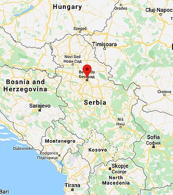 Belgrade, where it's located