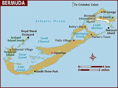 Map - Bermuda