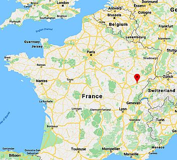 Besançon, where it's located