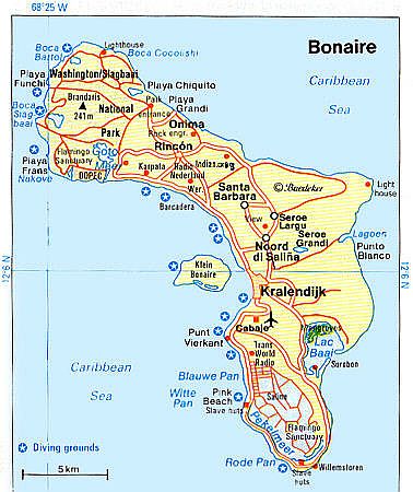 Map - Bonaire