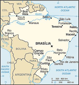 Map - Brazil