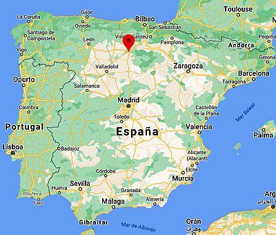 Burgos, where it's located