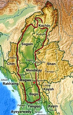 Burma Climate Chart