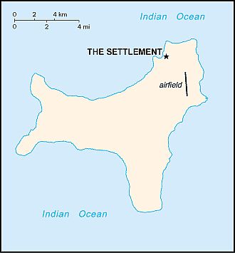 Map - Christmas Island