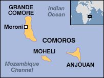 Map - Comoros