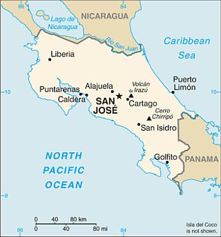 Map - Costa Rica