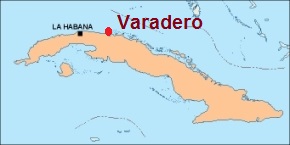 Varadero, where it is