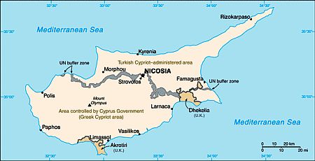 Cyprus Climate Chart