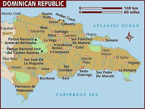 Map - Dominican Republic