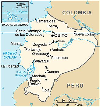 Map - Ecuador