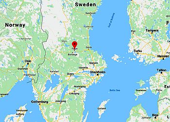 Falun, where it's located