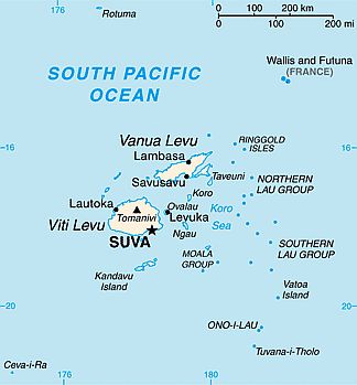 Fiji Climate Chart