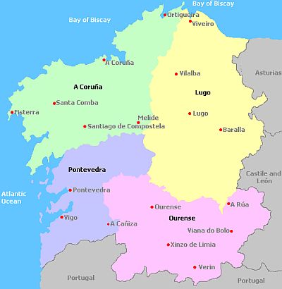 Galicia Climate Chart