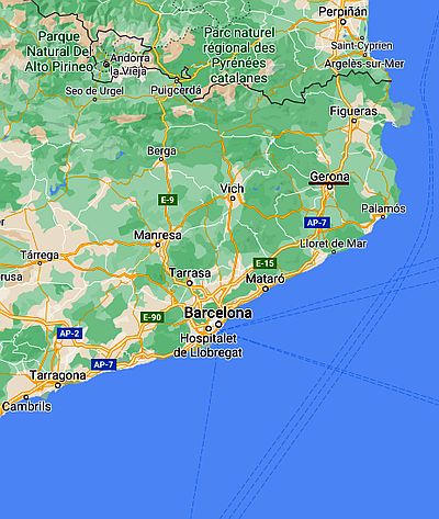 Girona, where it's located