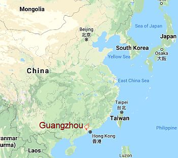 Guangzhou, where it is located