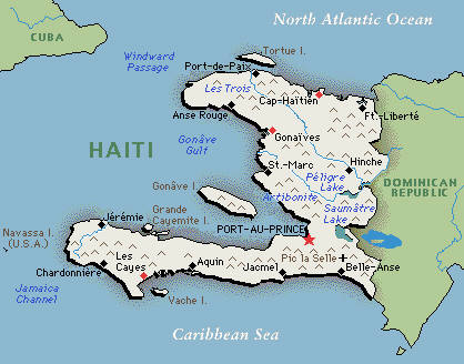 Map - Haiti