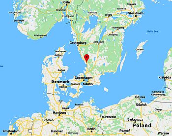 Halmstad, where it's located