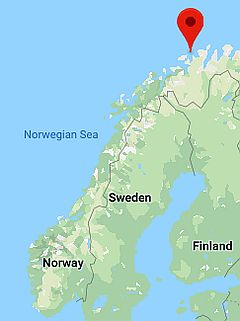 Hammerfest, where it's located