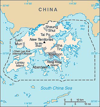 Map - Hong Kong