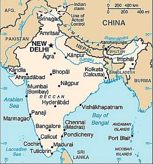 Map - India