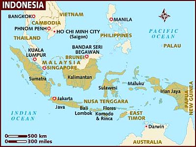 Map - Indonesia